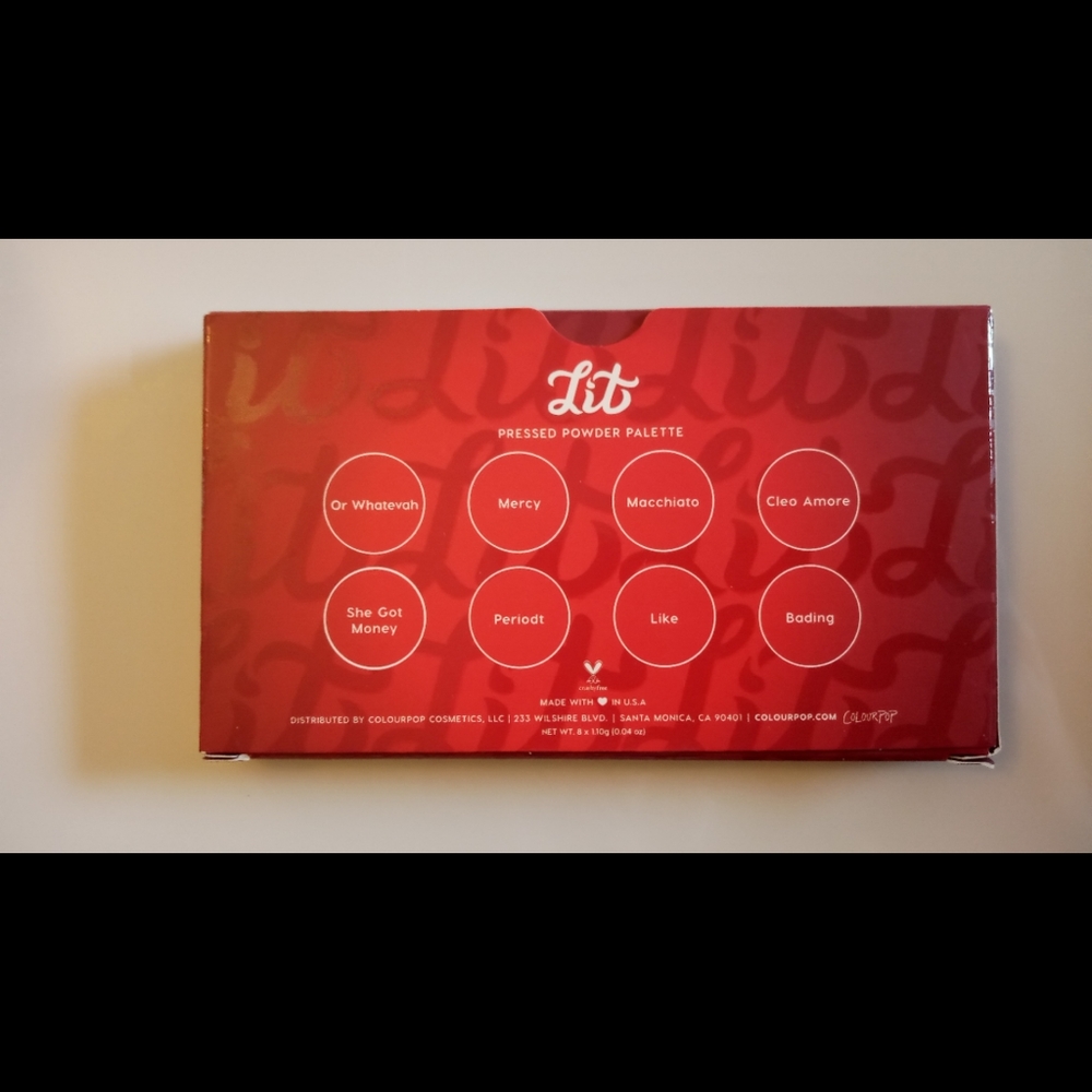 ✨ 2x HP ✨ LE Bretman Rock x ColourPop ✨ "Lit" Palette ✨ - Picture 7 of 7